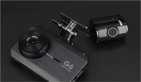 GNET G6 FullHD 2 Kameralı Wi-Fi Türkçe Ekranlı Park Modlu Araç Kamerası - 3