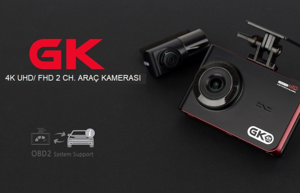 GNet GK 4K Ultra HD ARAÇ KAMERASI - 5