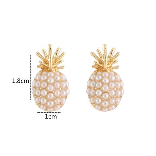 Pineapple Pearl Küpe - 3
