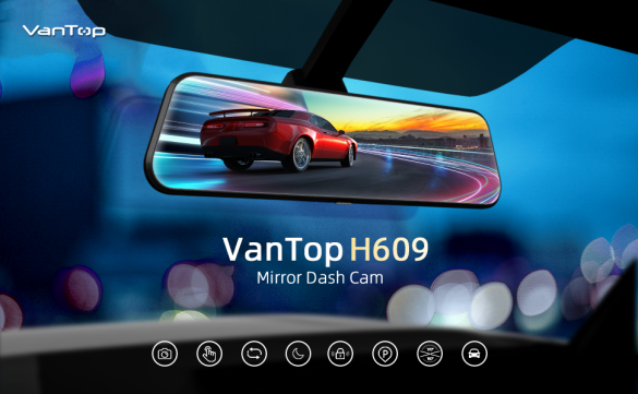 VanTop H609 Streaming IPS Aynalı 2 Kameralı Araç Kamerası - 4